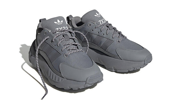 Кроссовки оригинальные zx 22 shoes Adidas, серый — фото 3