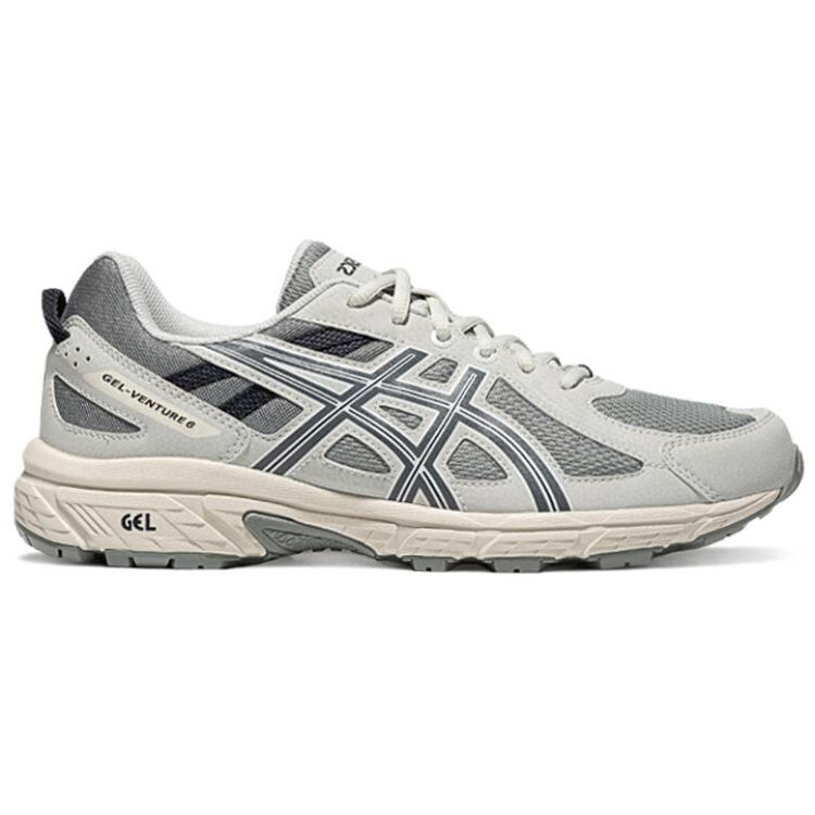 Кроссовки мужские Gel-Venture 6 с низким верхом серые Asics — фото 2