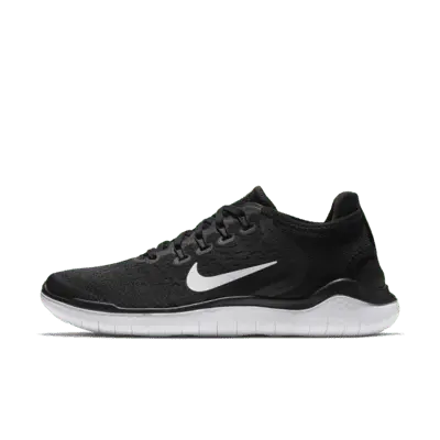 Кроссовки Nike Free RN 2018, черный/белый