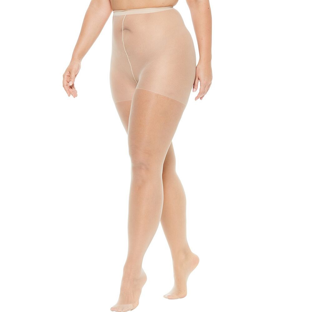 

Женские прозрачные колготки Comfort Choice (2 пары больших размеров), цвет Nude