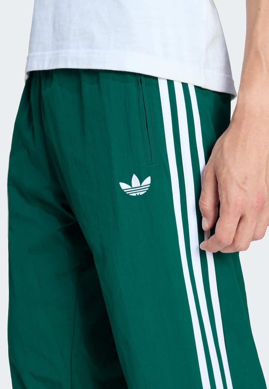 Зауженные брюки ADIDAS ORIGINALS Firebird, зеленый — фото 4