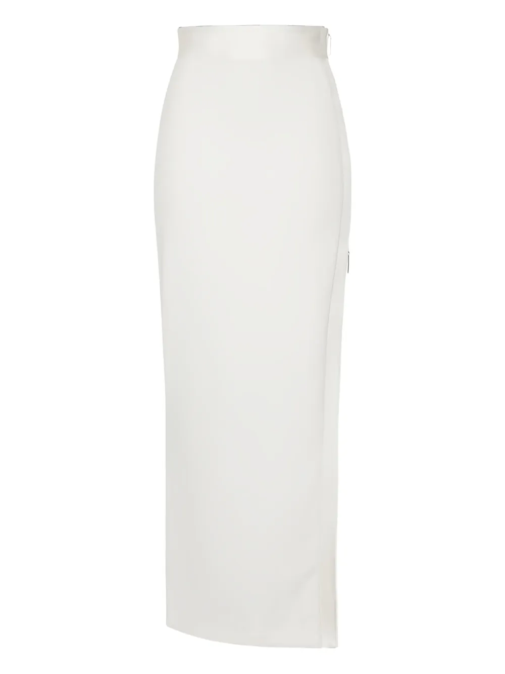 

Макси-юбка с окантовкой и логотипом Elisabetta Franchi, белый