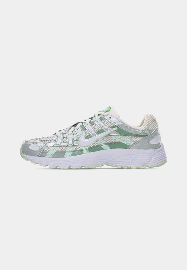 Кроссовки Nike Sportswear P 6000 se, белый/серый/бледно-зеленый — фото 2