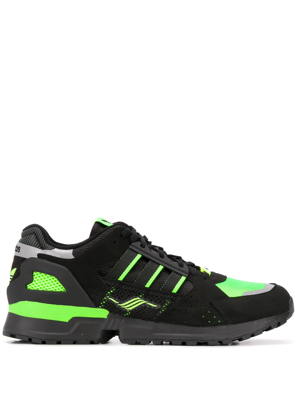 

Кроссовки со вставками adidas, черный