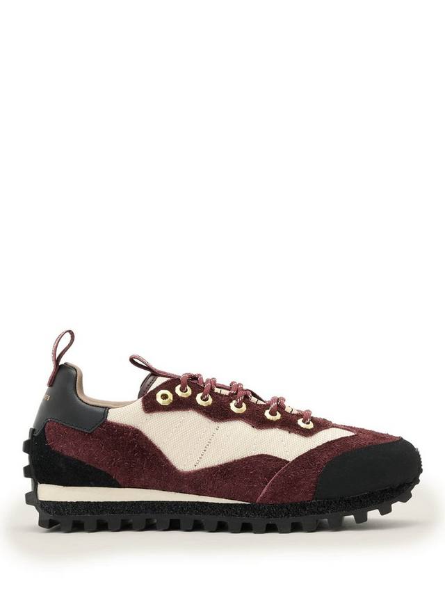Nevis кроссовки из смесовой замши AllSaints, Titan Red