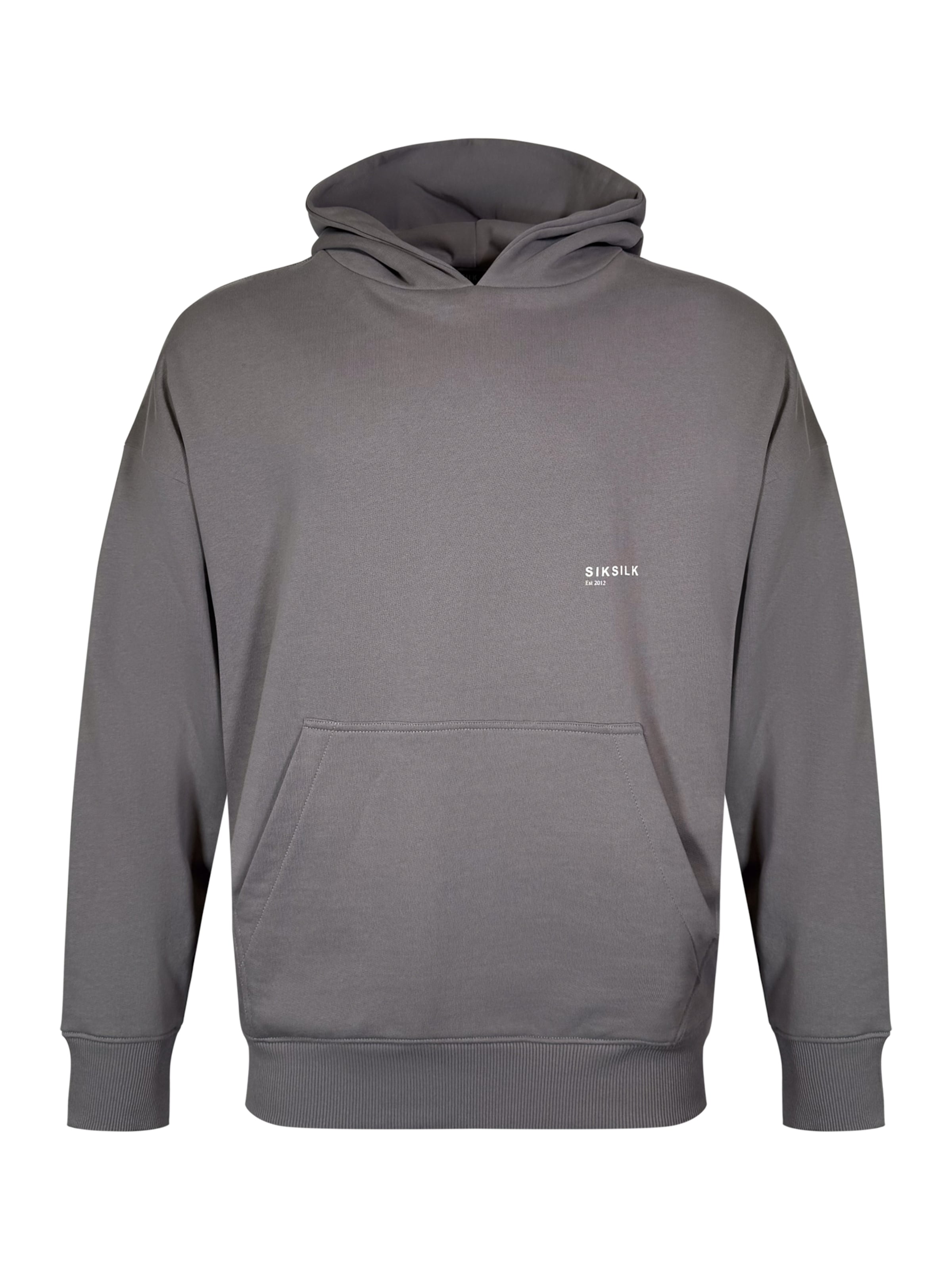 

SikSilk Толстовка в темно-сером цвете