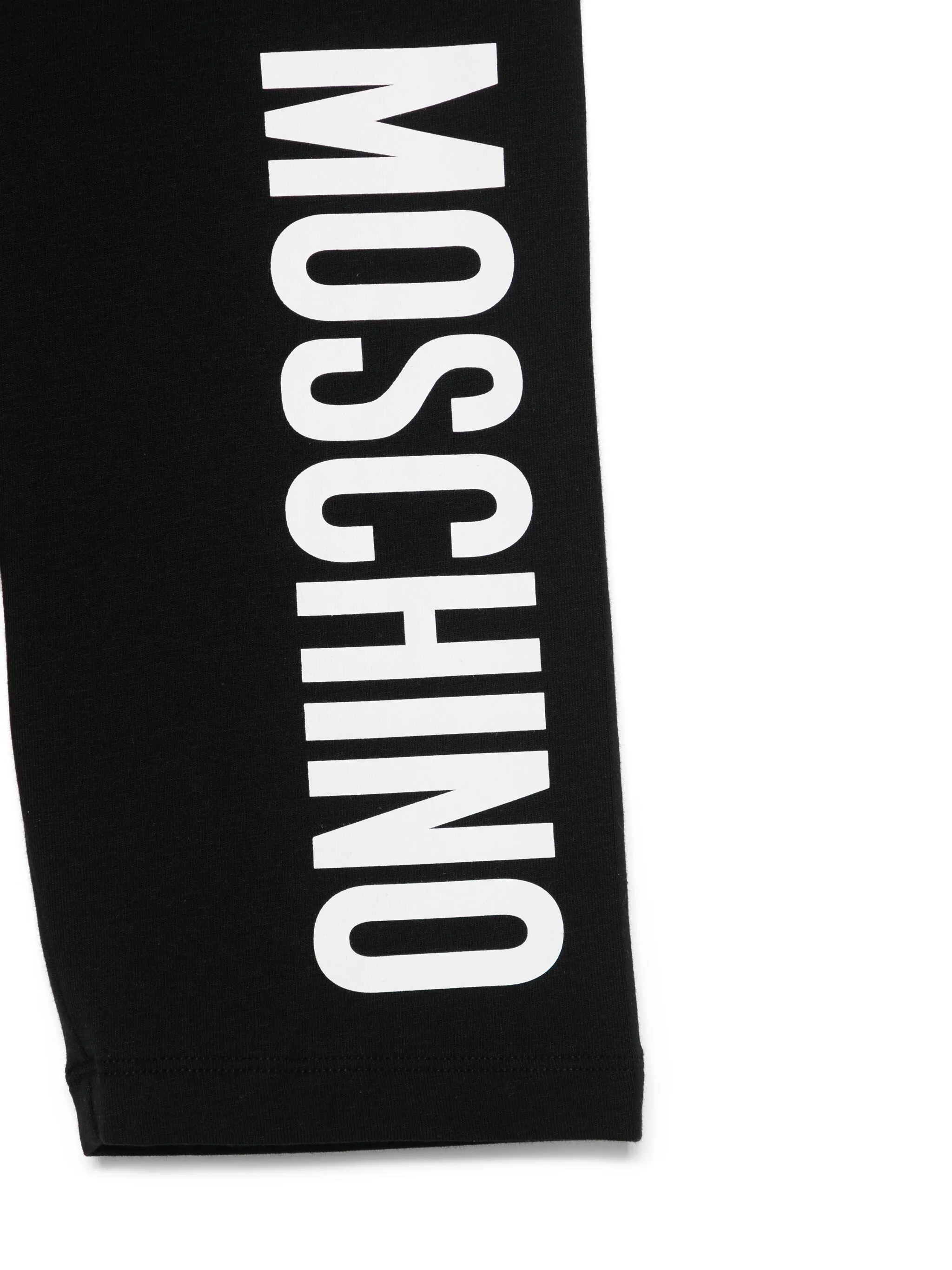 Легкие шорты Moschino Kids, черный — фото 3