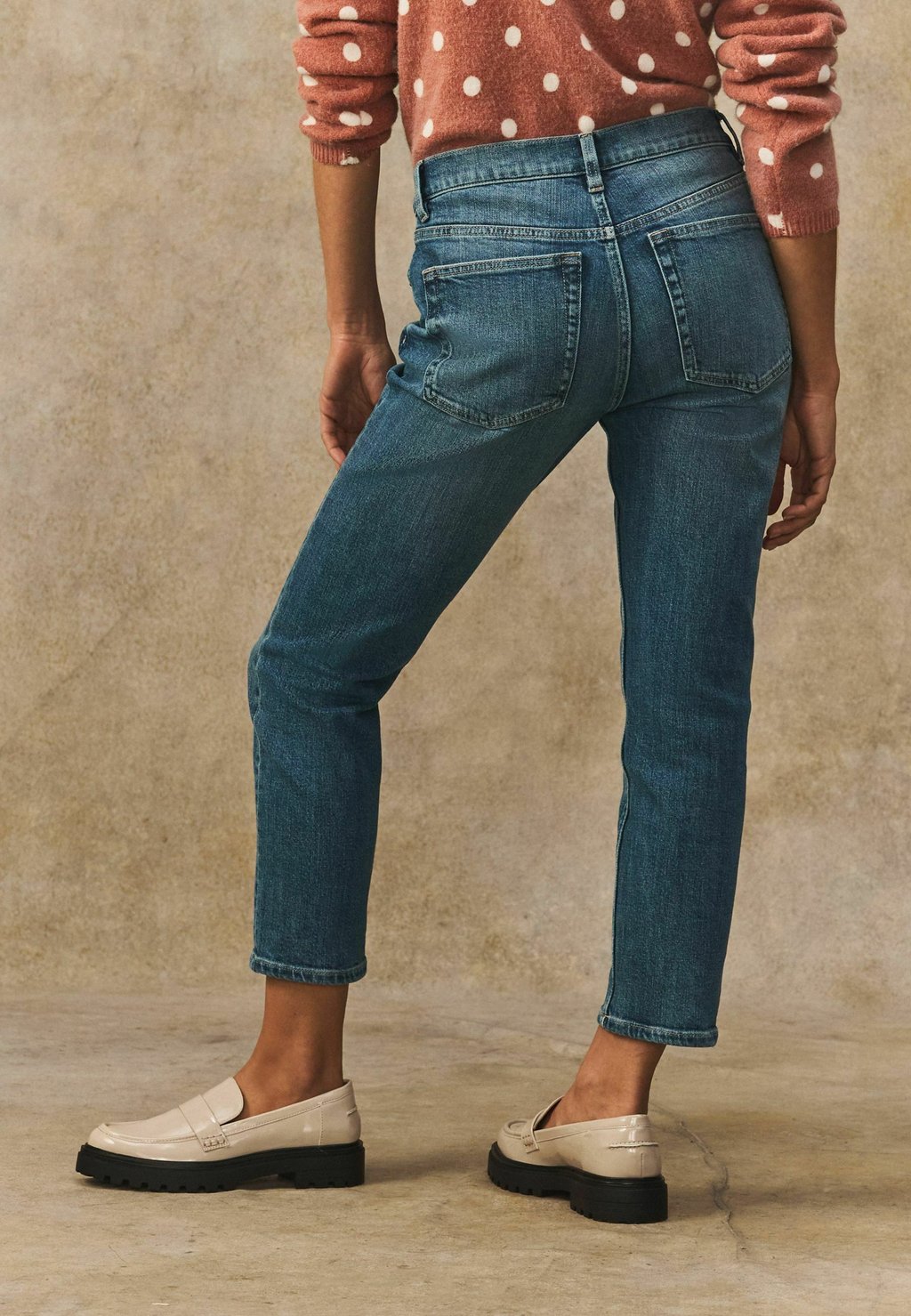 Джинсовые шорты AUTHENTIC CAPRIS Next, цвет Mid Blue — фото 2