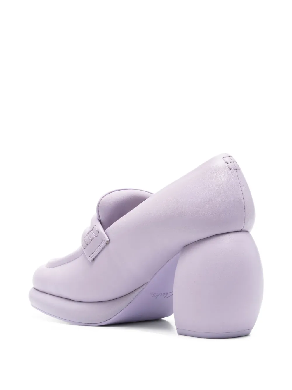 Лоферы из коллаборации с Clarks Martine Rose, фиолетовый — фото 3