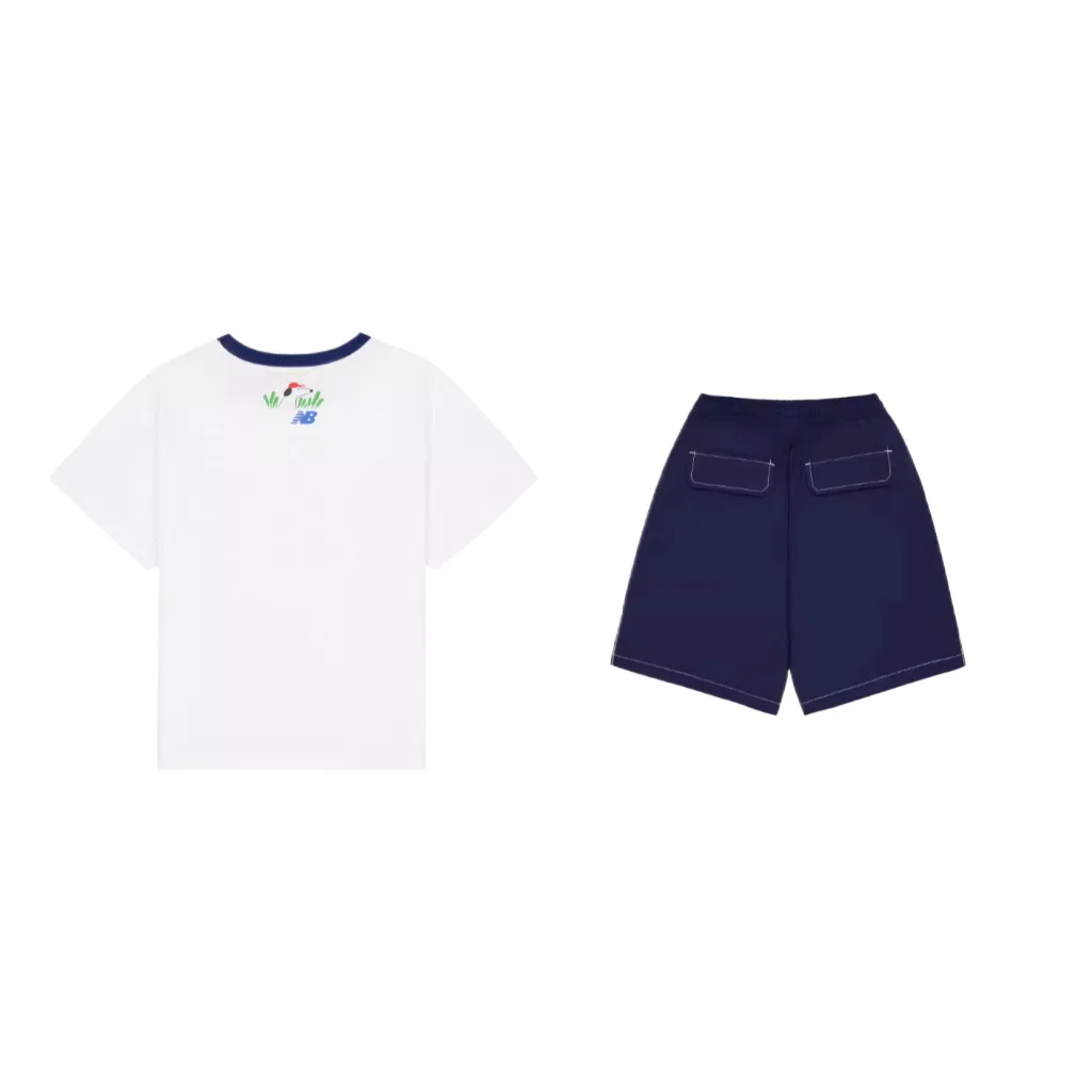 Спортивная повседневная одежда SS22 Kids' New Balance, WT — фото 3