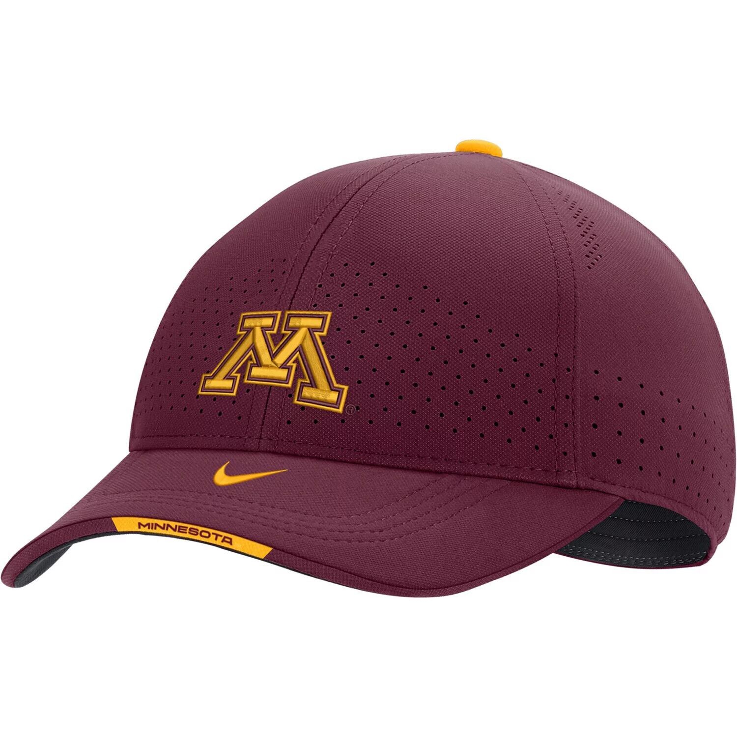 

Мужская регулируемая кепка Nike Maroon Minnesota Golden Gophers 2023 Sideline Legacy91 Performance