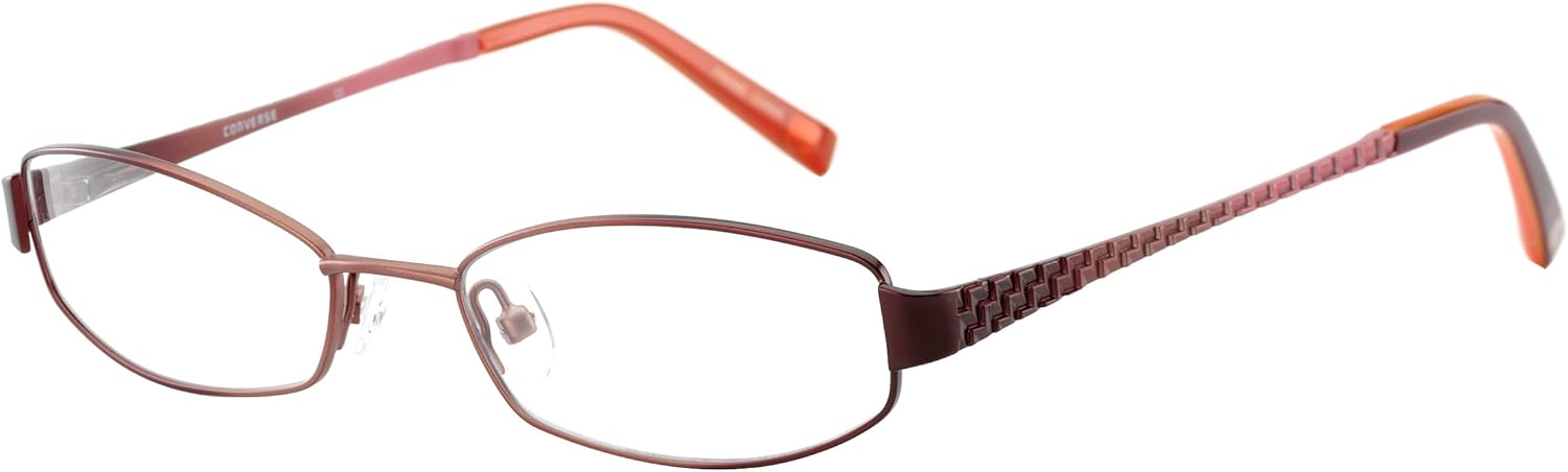 

Converse Bedlam легкие и удобные металлические дизайнерские очки для чтения в цвете burgundy-rose +2.75