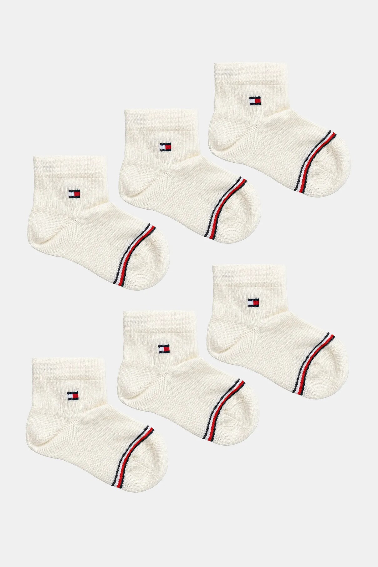 

Детские носки, 6 шт. в упаковке Tommy Hilfiger, бежевый