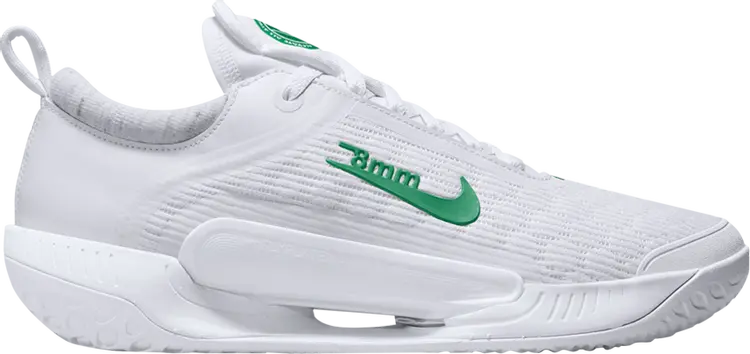 

Кроссовки NikeCourt Zoom NXT HC 'White Kelly Green', белый, Серый, Кроссовки NikeCourt Zoom NXT HC 'White Kelly Green', белый