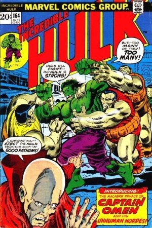 

Incredible Hulk #164 "1st Appearance of Captain Omen"
