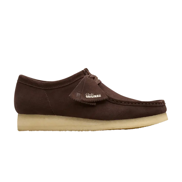 

Кроссовки Wallabee 'Dark Brown Suede', коричневый