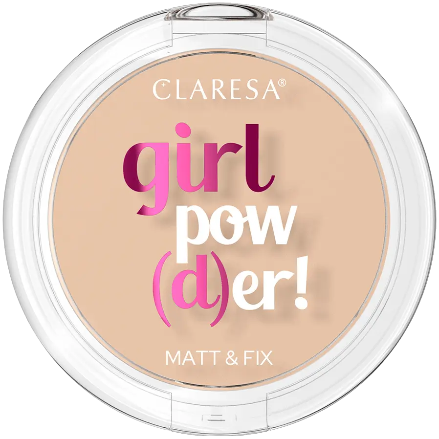 

Прессованная пудра для лица Claresa Girl Pow(D)Er!, 12 гр