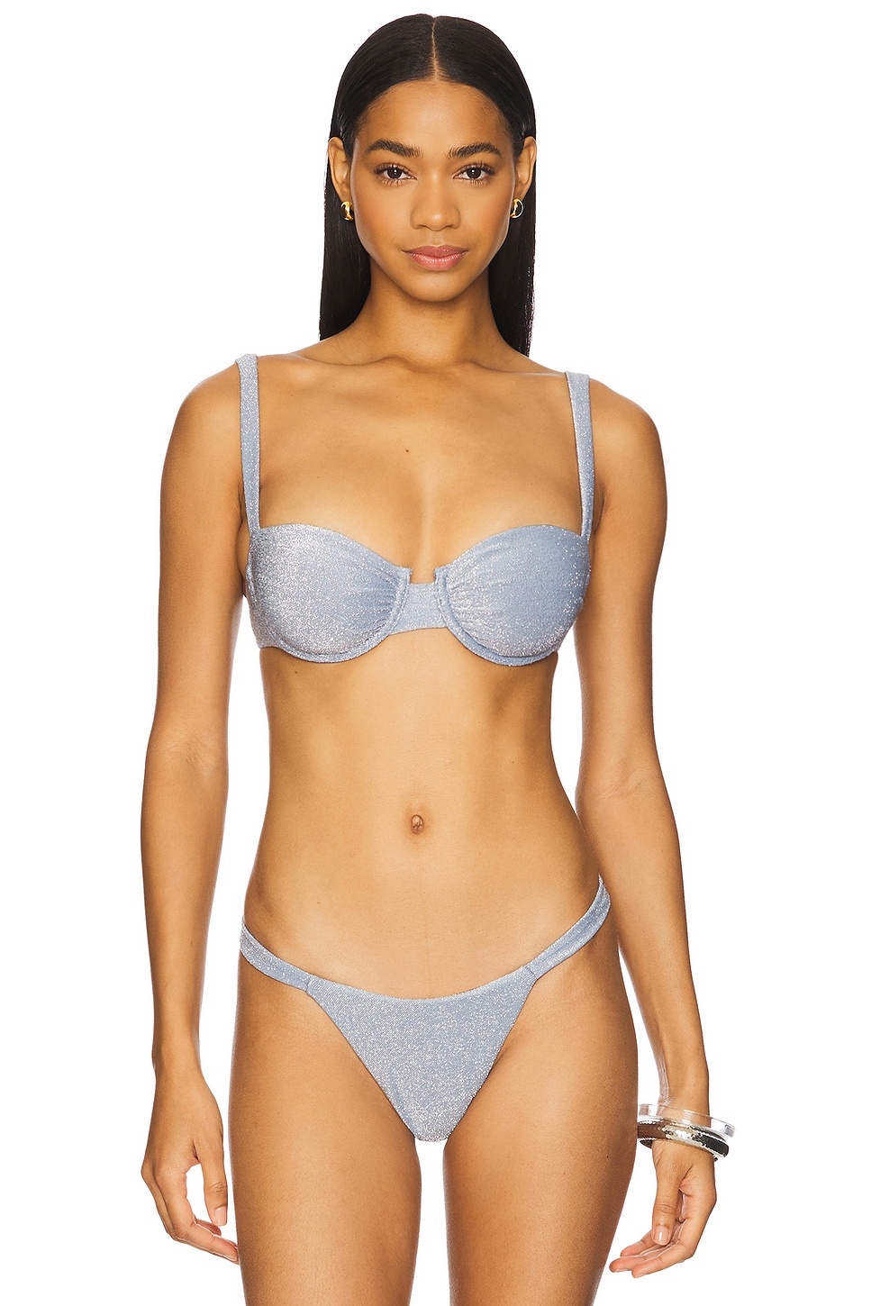 

X revolve топ Layana Michael Costello, ice blue