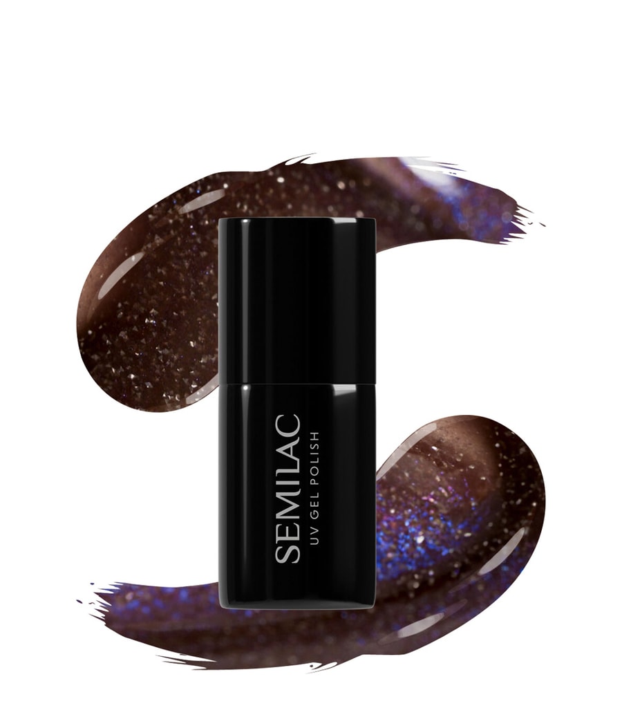 

Гель-лак для ногтей Semilac UV Colours UV Gel Polish, 827 AI Brown, 7 ml