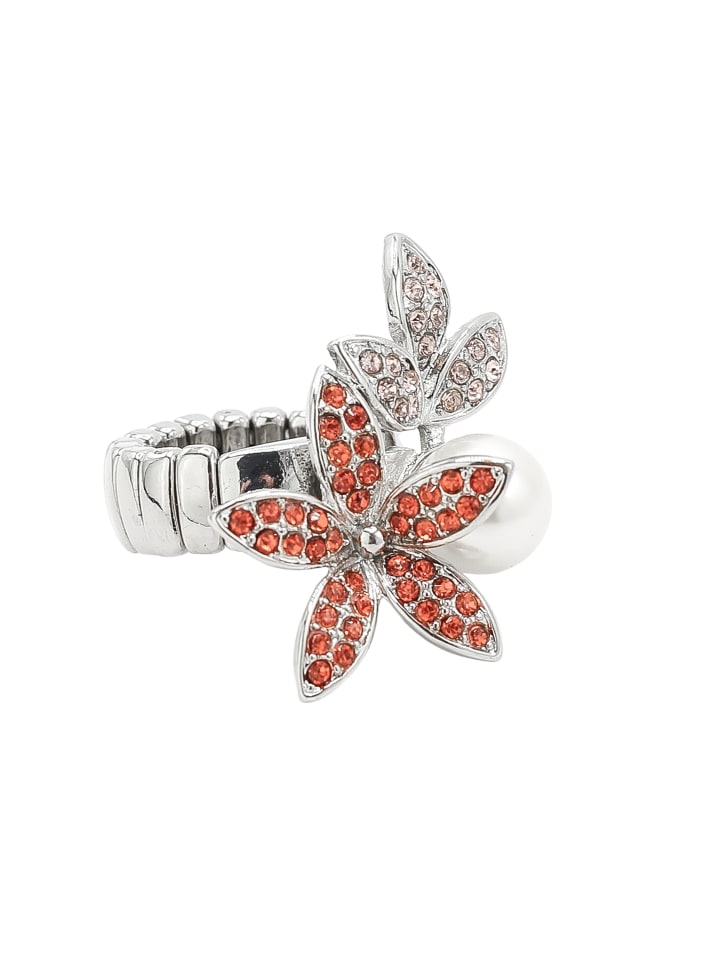 

Collezione alessandro Кольцо «Blossom Magic» оранжевого цвета