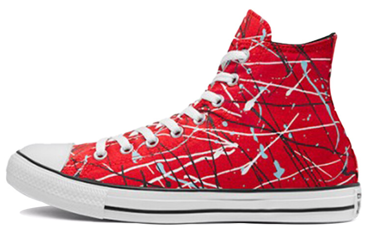 

Кеды Converse Chuck Taylor All Star High 'Paint Splatter - University Red'