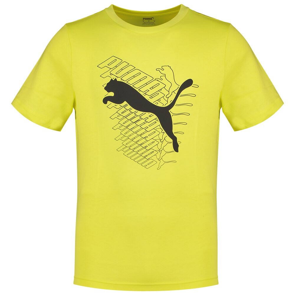 

Футболка с коротким рукавом Puma Graphics Cat, желтый