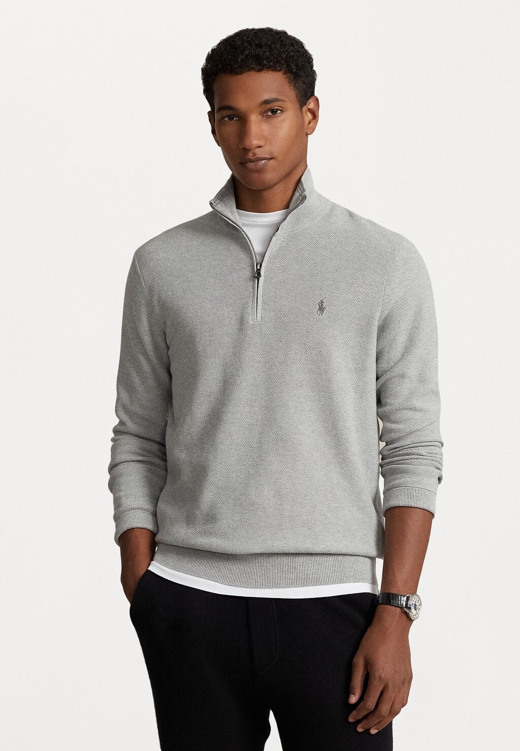 

Свитер ДЛИННЫЙ РУКАВ Polo Ralph Lauren, andover Heather