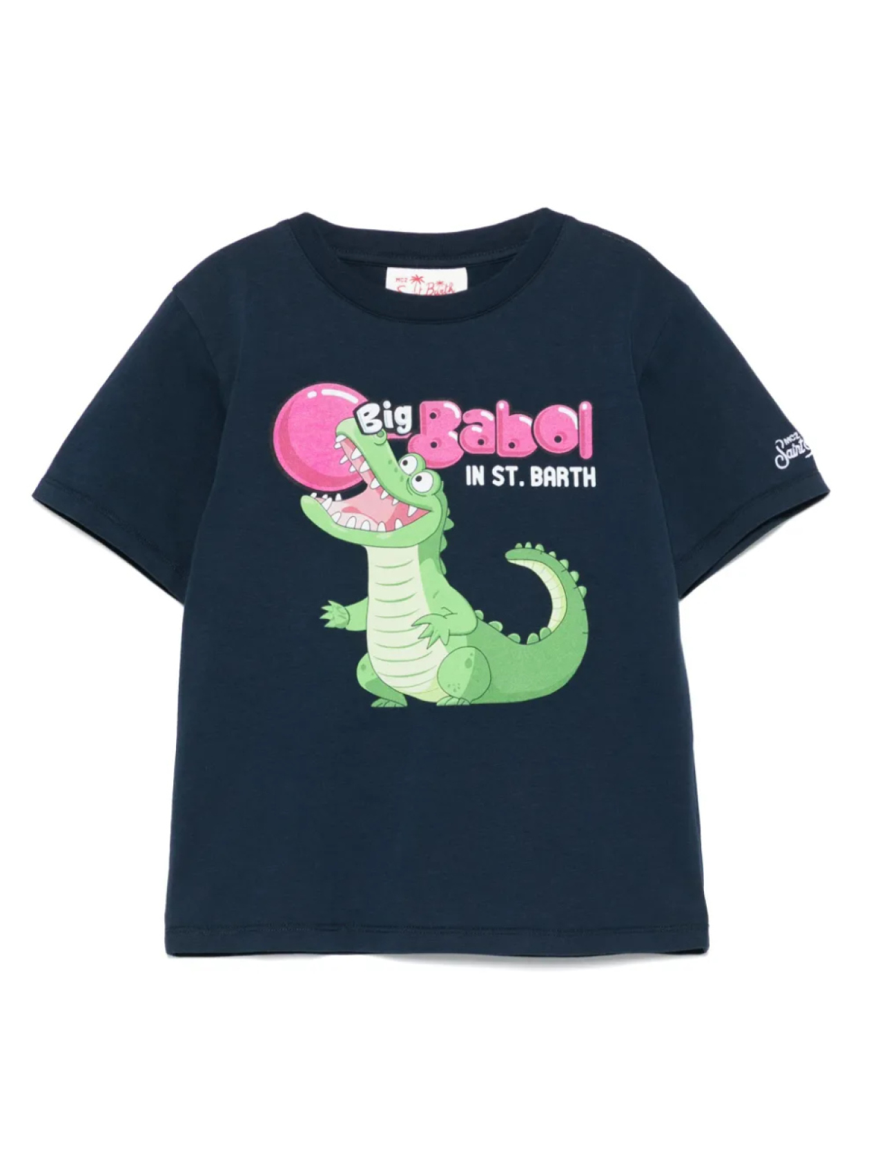 

Футболка из хлопка MC2 Saint Barth Kids, синий