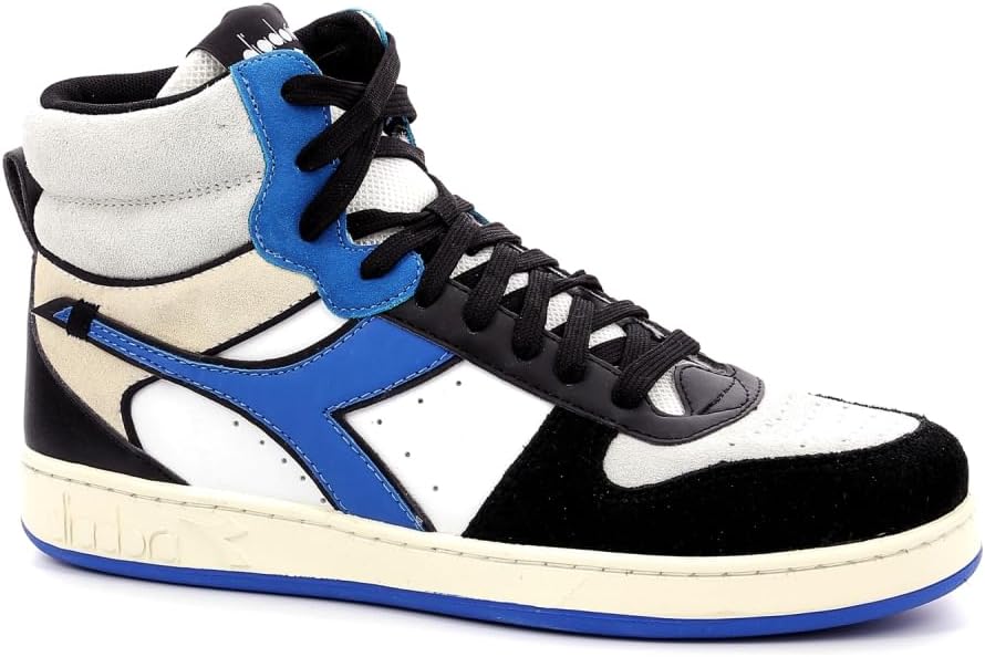 Кроссовки Diadora для мужчин, белый/черный — фото 2