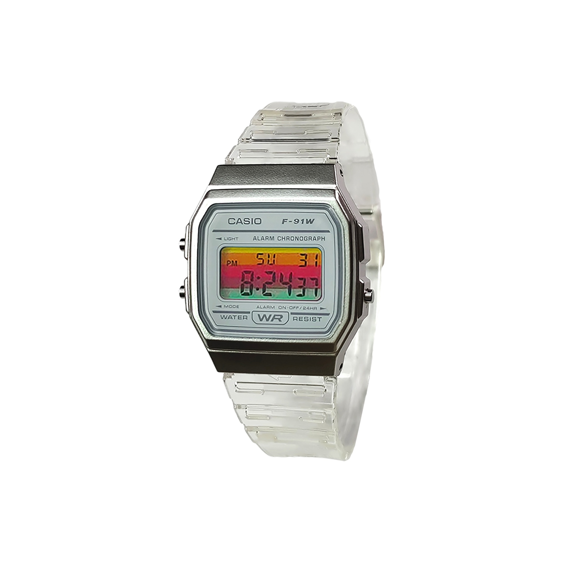 

CASIO Часы Quartz Movement Resin Strap Watch Unisex White Dial