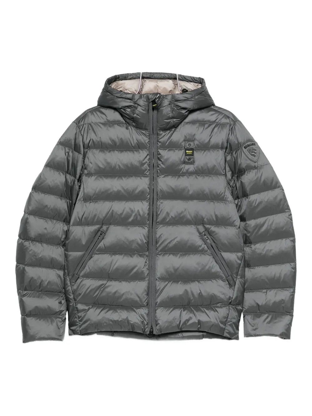 

Куртка Acton на молнии с капюшоном Blauer, серый