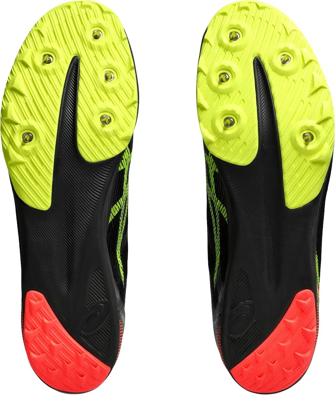 Кроссовки ASICS Herren Resurgence XCSneaker, Black Safety Yellow — фото 3