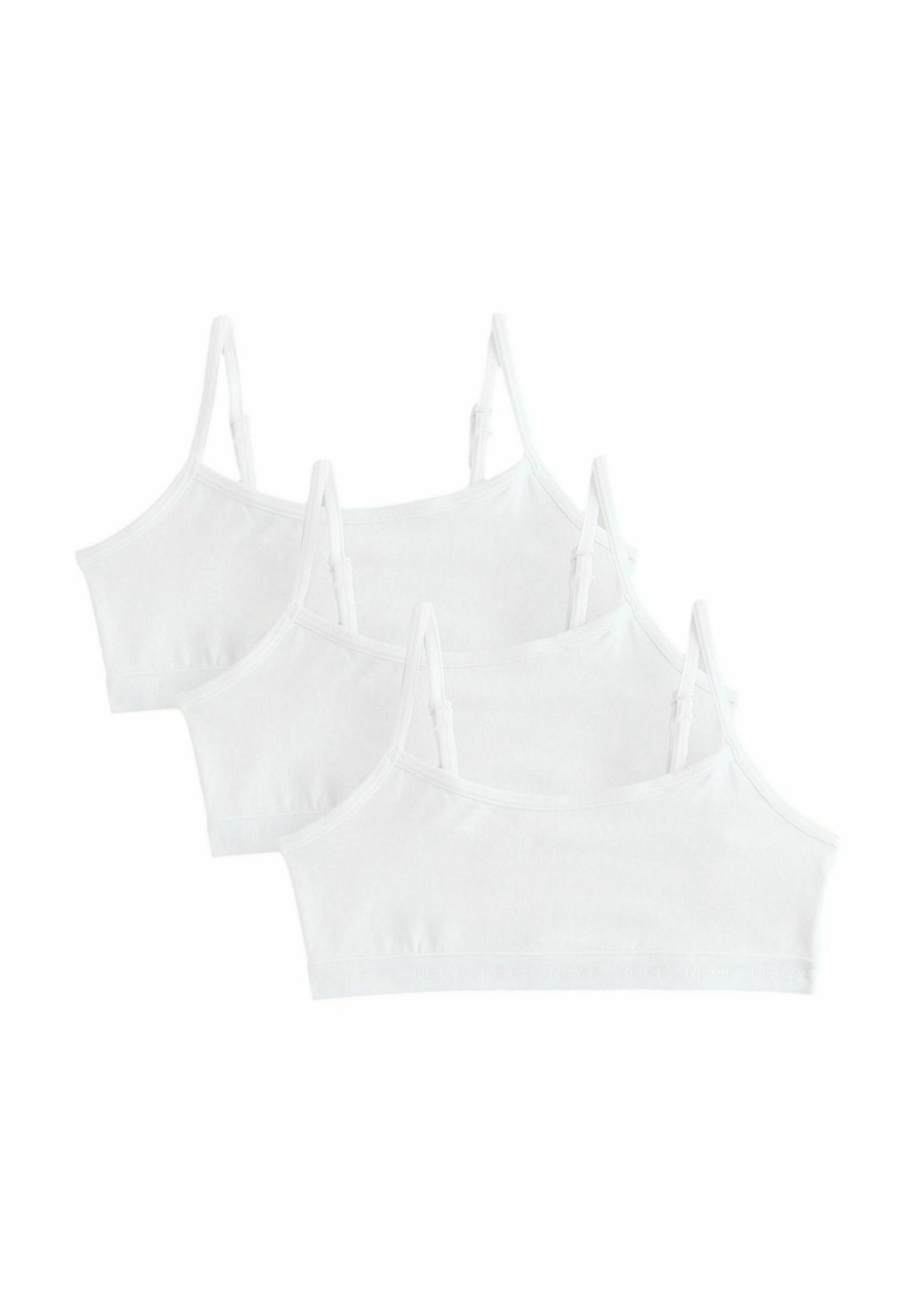 

Бюстье REGULAR FIT - STRAPPY CROP 3 PACK Next, белый