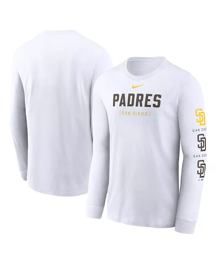 

Мужская футболка с длинным рукавом San Diego Padres Repeater Nike