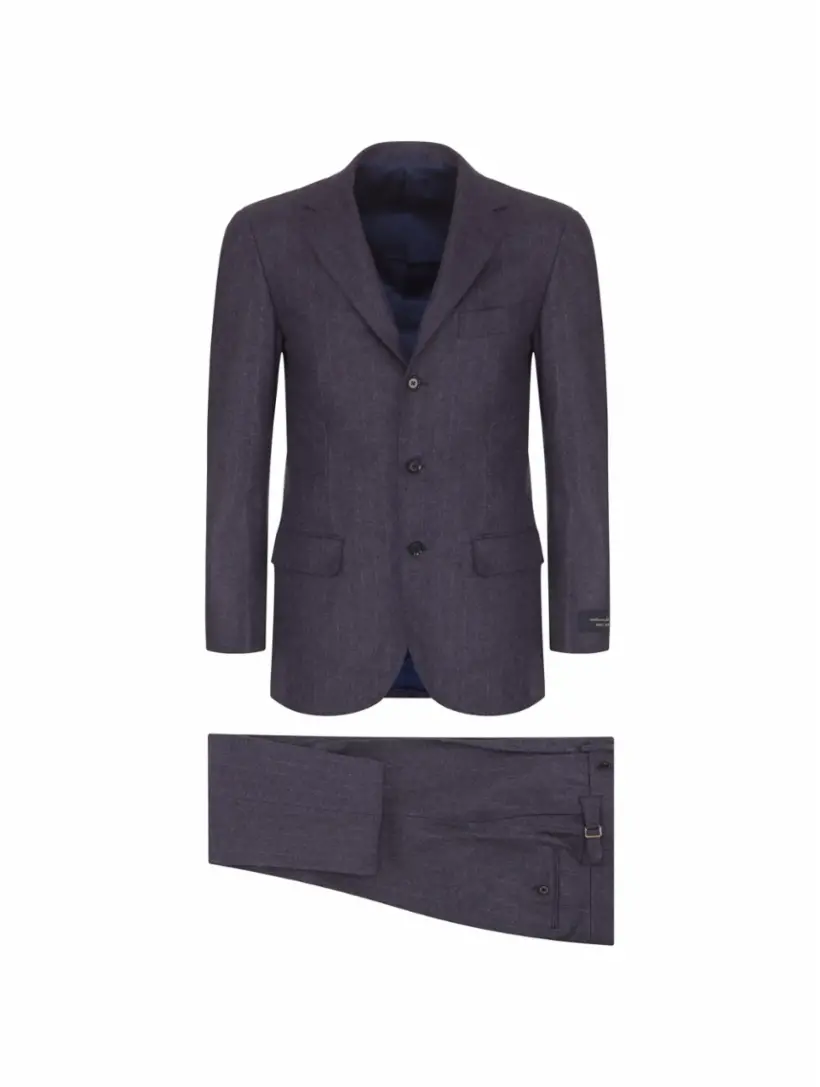

Шерстяной костюм Ring Jacket, тёмно-синий
