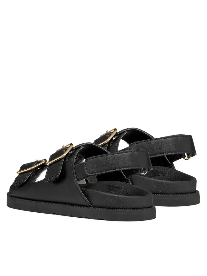Geox Сандалии J Sandal Foammentera J65P0A 000BC C9999 S черные — фото 3