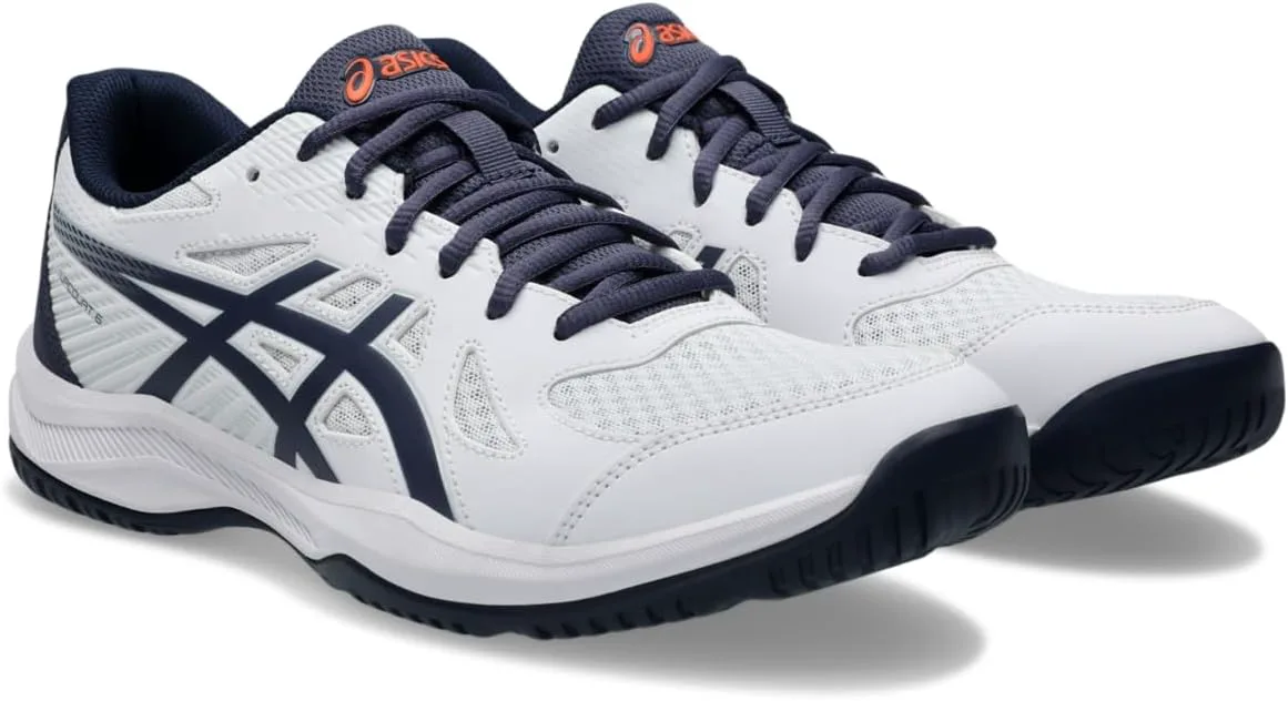 Волейбольные кроссовки Asics Men's Upcourt 6, белый/индиго — фото 3