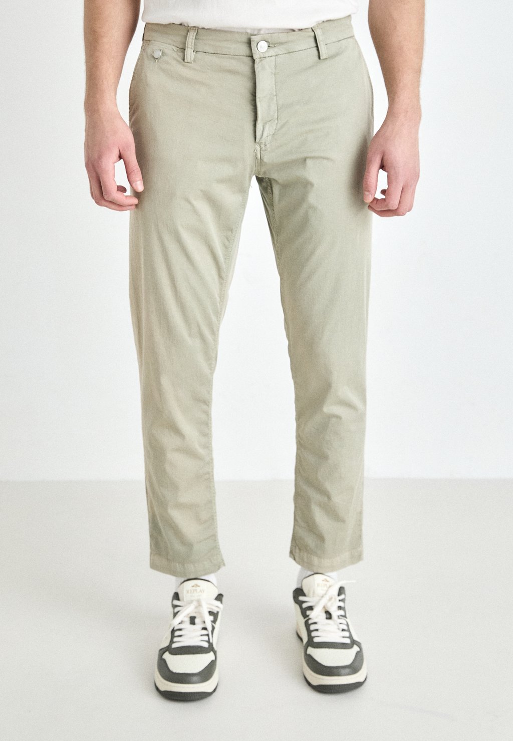 

Чиносы BENNI PANTS Replay, зеленый