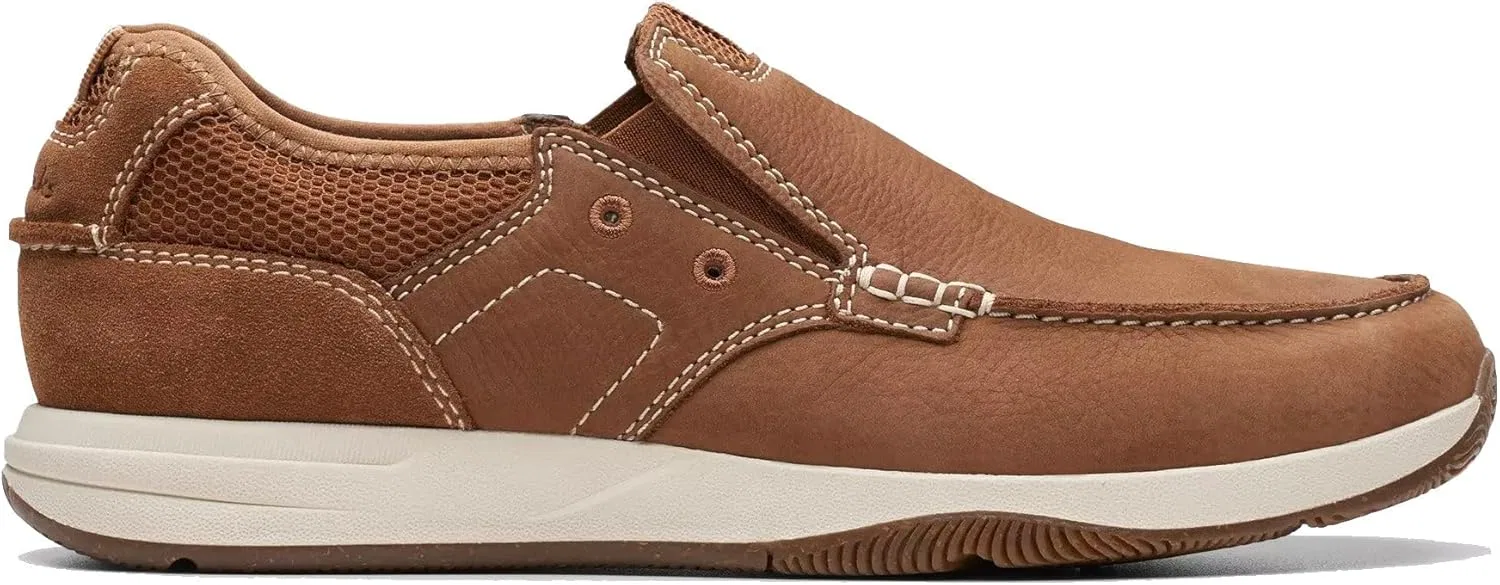Мужские лоферы Clarks Sailview Step Extra Wide, Brown