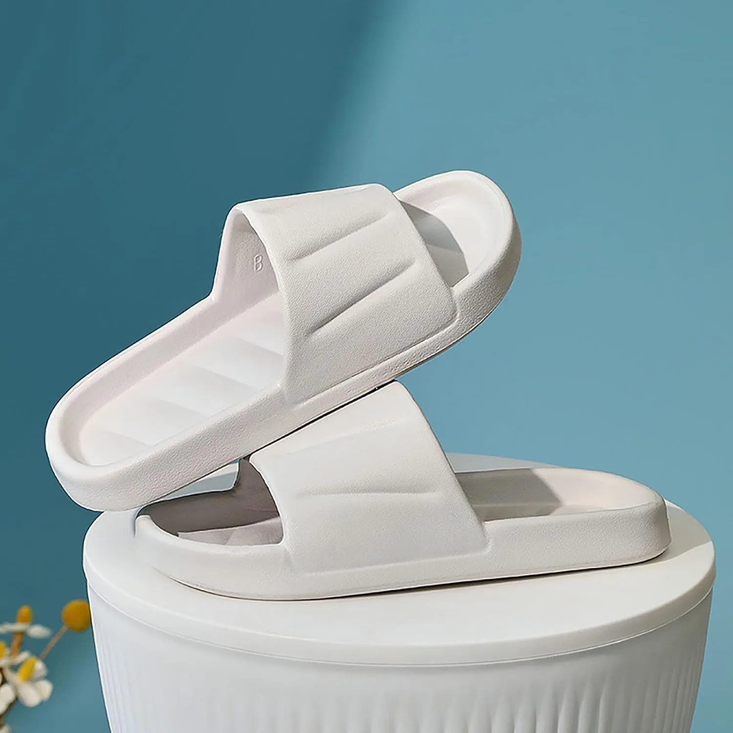 Оригинальные тапочки Cozislides для мужчин и женщин, купальные тапочки, тапочки для ванны, тапочки "Oblako", мягкие летние тапочки, тапочки с низкой посадкой, обувь "Oblako", уличные купальные тапочки, размер 36-44 Botcam — фото 3