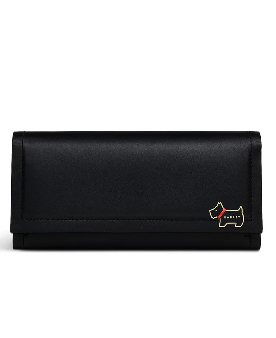 

Мини-кошелек Heritage Lane с откидной крышкой Radley London, Black