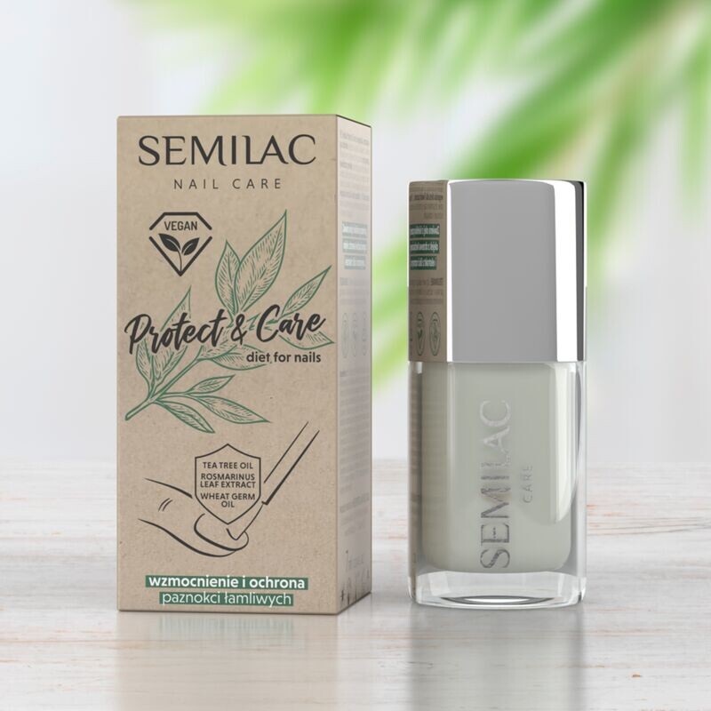 

Отвердитель для ногтей Protect & Care Semilac, 7 ml