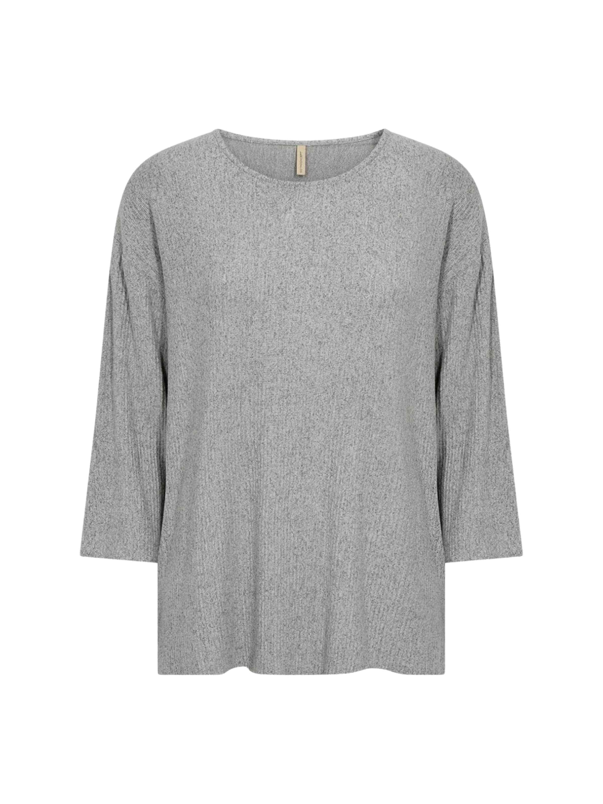 

Soyaconcept Лонгслив 'Inas 1' в крапчатом сером