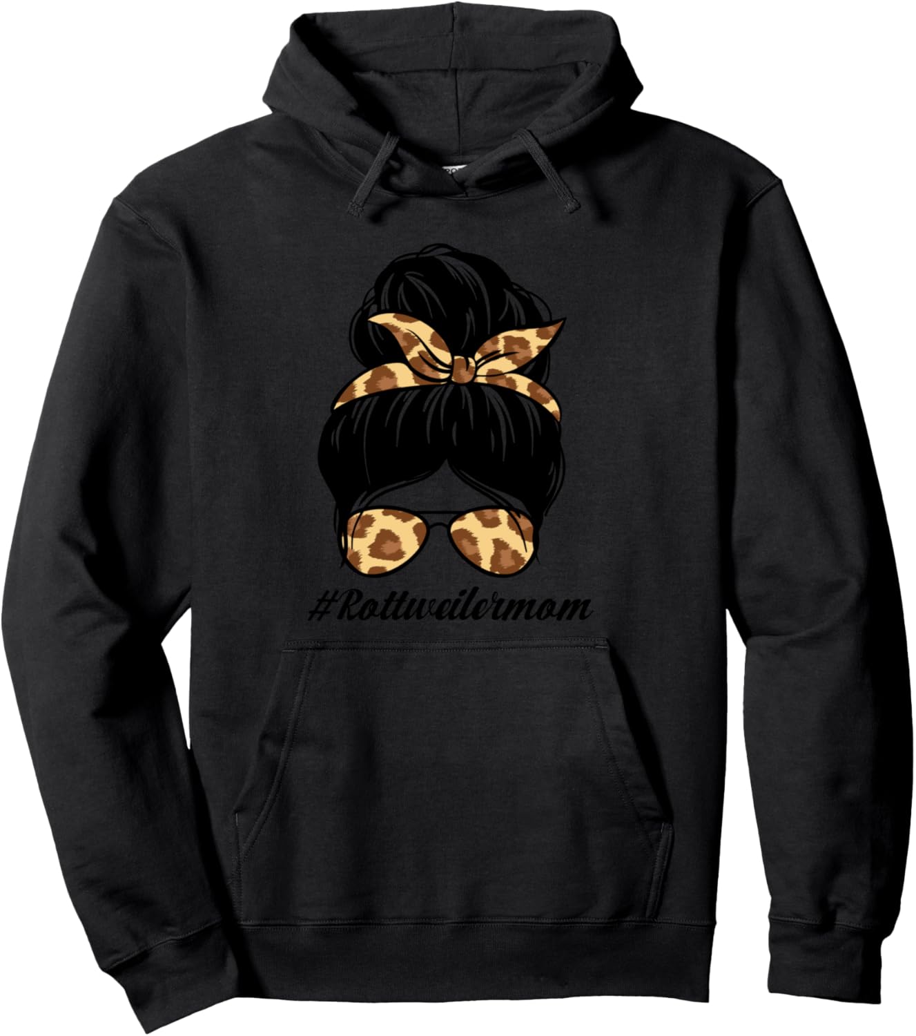 

Худи для любителей ротвейлеров Humor Rottweiler Owner & Rottweiler Lover Gift, черный