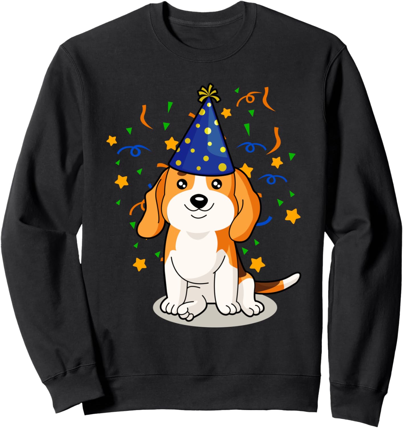 

Милая толстовка с изображением щенка бигля для празднования дня рождения Cute Animal Birthday Apparel Gifts, черный