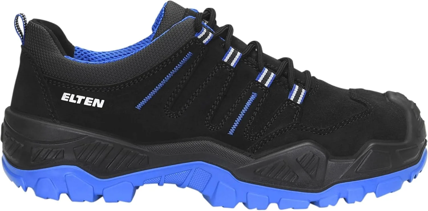 Защитные ботинки ELTEN Unisex Quentin Черный-Синий Low ESD S3s — фото 2