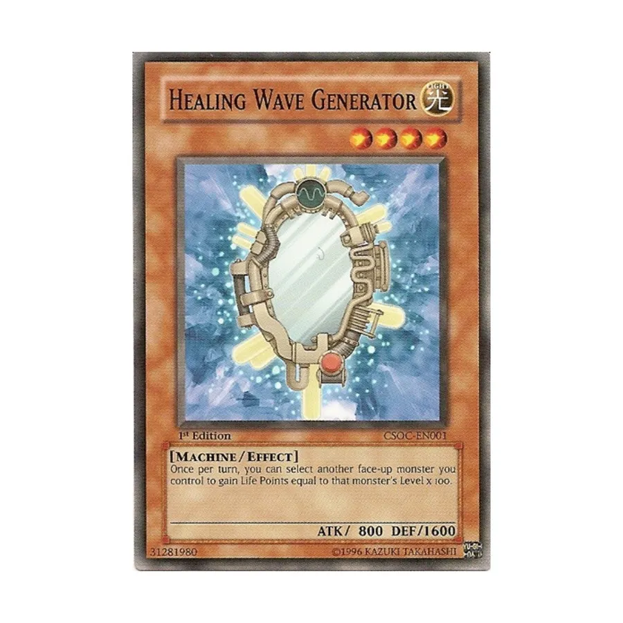 

CCG Генератор исцеляющих волн (Общий), Yu-Gi-Oh - Duelist Pack - Yusei Fudo - Singles