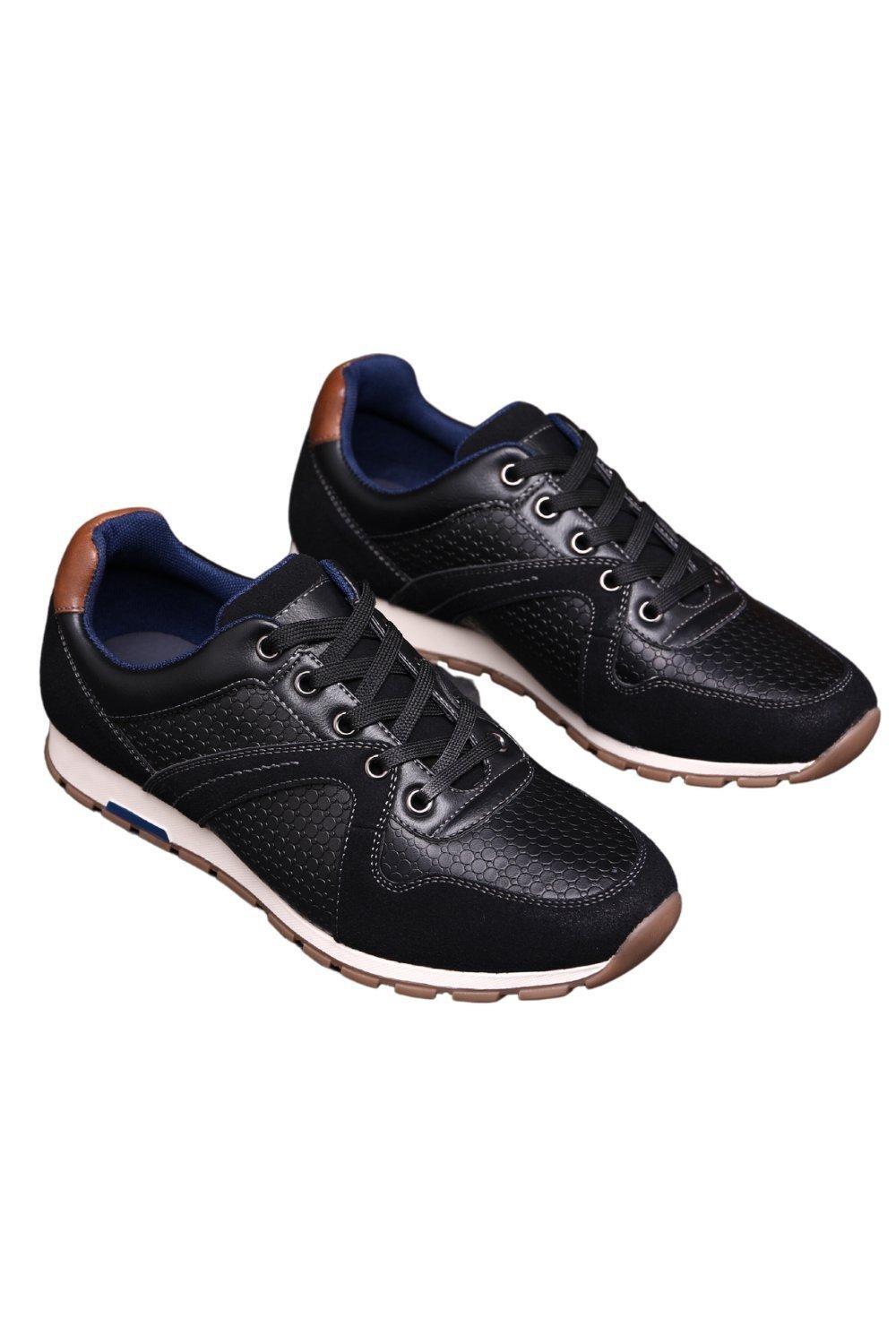 Повседневная комфортная классическая обувь в деловом стиле TOP STAKA SHOES, черный — фото 3