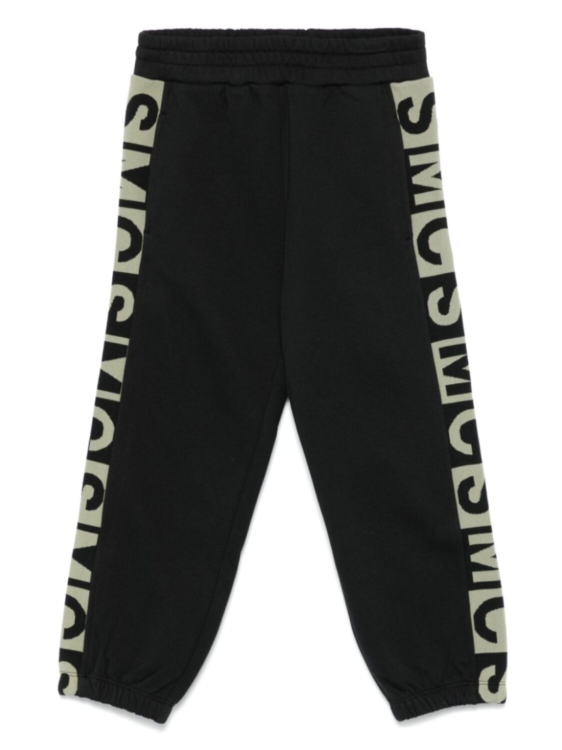 

Stella McCartney Kids спортивные брюки с логотипом и жаккардом, черный