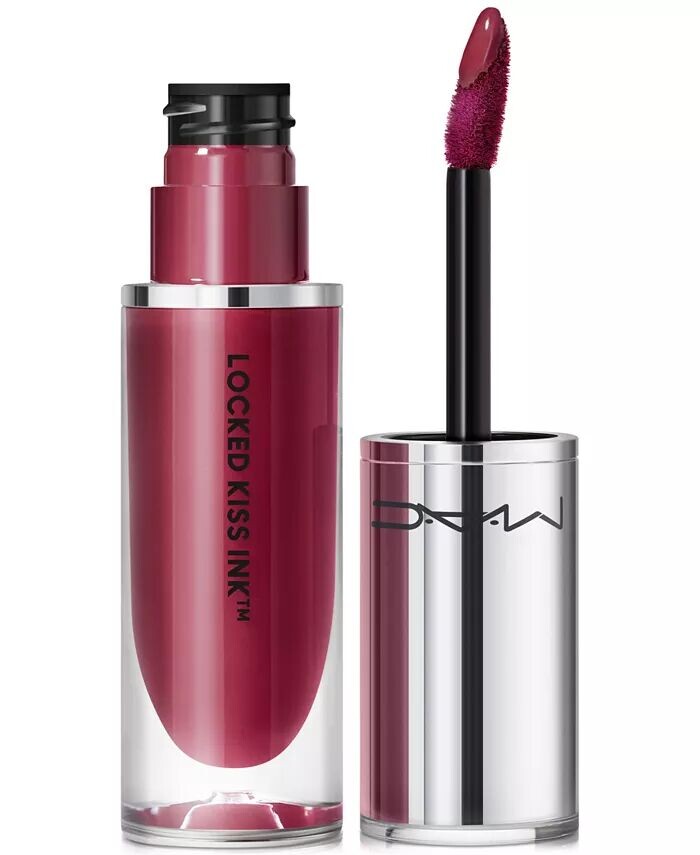 

Чернильная губная помада Locked Kiss Mac, цвет Bodacious (Milk Tea Trend)
